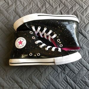 Converse Chucks Galaxy Glimmer Little Girls Size 3